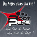 Logo de la salle de sport Body Peps sur la commune de Saint Bres