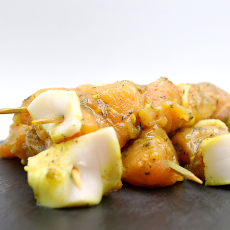 Brochettes de poulet artisanales - Boucherie Maison Bouron Lattes
