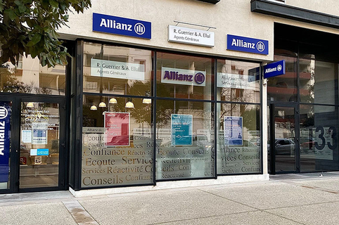 Allianz Montpellier Guerrier-Ellul Cabinet d'assurances à Port Marianne (® allianz).