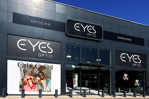 Eyes Optic Narbonne est un opticien à prix réduits qui vend des lunettes, des solaires et des montures à petits prix.(® SAAM fabrice Chort)