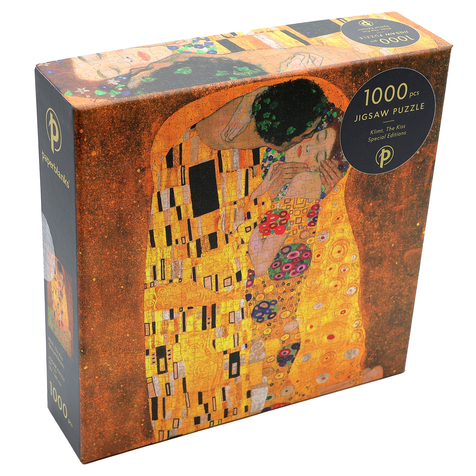 The Kiss- Gustave Klimt- Puzzle Jigsaw 1000 pièce chez Images de Demain Montpellier