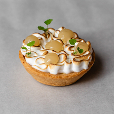 Tarte au citron Yuzu - Pâtisserie Insensé à Sète