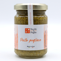 Pesto Pugliese basilic et amande - épicerie italienne Raffaela Montpellier