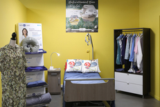 Comptoir médical Clermont l'Hérault • showroom pour favoriser le maintien à domicile   (® SAAM-fabrice CHORT)