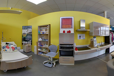 Le comptoir médical Clermont-l’Hérault est une structure de matériel médical avec un showroom pour les éléments de maintien à domicile  (® comptoir medical)