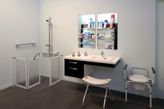  Le comptoir médical Clermont-l’Hérault est une structure de matériel médical avec un showroom pour les éléments de maintien à domicile (® SAAM-fabrice CHORT)