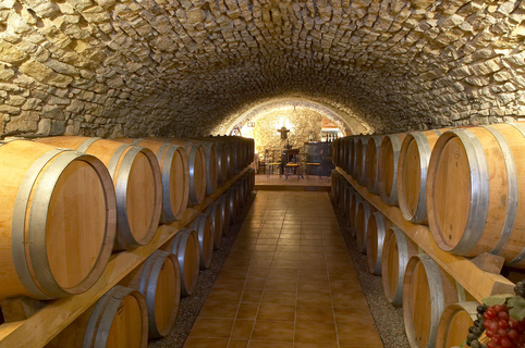 Château Roumanières Vins en terroir Grès de Montpellier dans le village de Garrigues entre Pic Saint Loup et Sommières (® Ch.Roumanières - Alain Escudier)