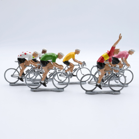 Figurine cycliste - Pomme de Reinette Montpellier