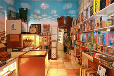 Jeux de société Montpellier chez Pomme de Reinette en centre-ville : stratégie, réflexion, convivialité (® networld - Fabrice Chort)