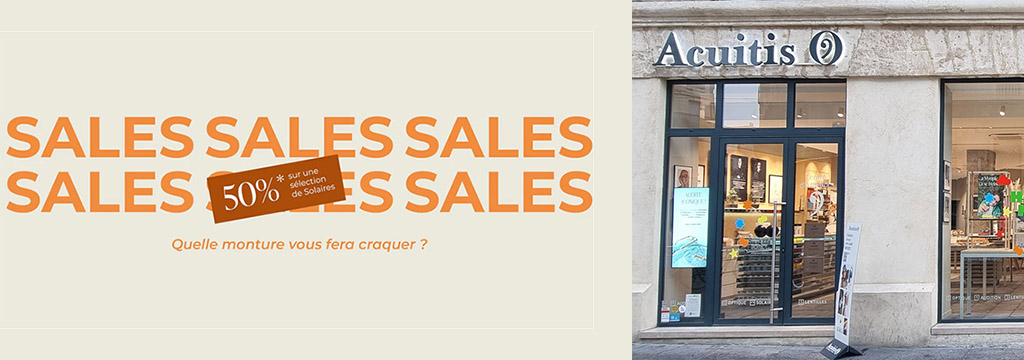 Acuitis Montpellier • soldes d'été 