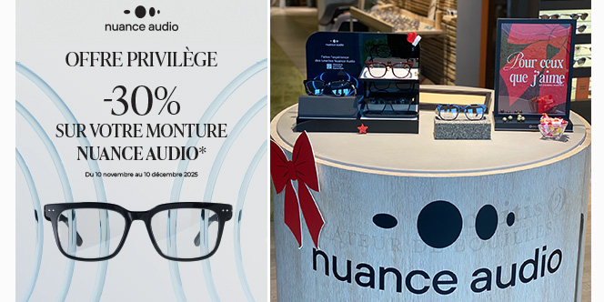 Acuitis Saint Jean de Védas • Promotion Nuance Audio jusqu'au 10 décembre 2025