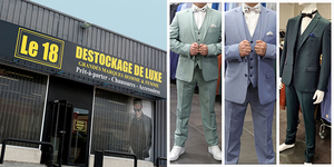 Le 18 Castelnau • déstockage costume de mariage à Montpellier