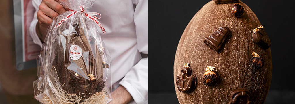 L’Insensé à Sète • ses créations Chocolats de Pâques