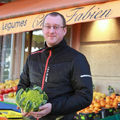 Chez Fabien Montpellier Primeur de fruits et légumes avec produits du terroir est animé par Fabien Rabou aux Beaux Arts.(® networld-fabrice chort)