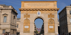 Shopping Rue Foch Montpellier proche de l'Arc de Triomphe au centre-ville de Montpellier (® NetWorld)
