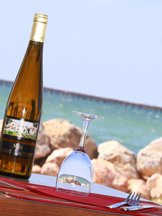 Le Marin Bouzigues • Restaurant poissons et coquillages • Etang de Thau • Vue superbe depuis la terrasse (® SAAM-Fabrice chort)