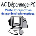 Logo de l'atelier-boutique AC Depannage PC au centre de Lunel