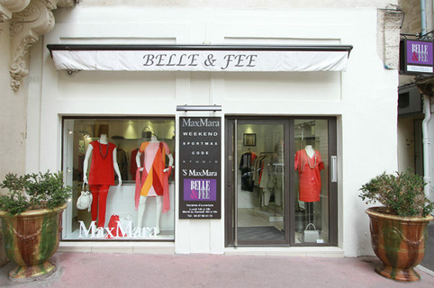 Belle et Fée Max Mara Montpellier vend des vêtements femme proche de la Rue Foch au centre-ville  (credits photos: NetWorld-Fabrice Chort)