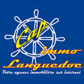 Cap Immo Languedoc, agence immobiliere specialiste des quartiers Antigone et Port Marianne a Montpellier - logo