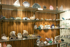 Minéraux Montpellier et Fossiles au Globe Trotteur en centre-ville (® networld-Sabrina Boirel)