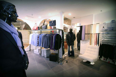 Ligne Rebelle Montpellier vend des vêtements Homme au Triangle au centre-ville (® networld-Fabrice Chort)