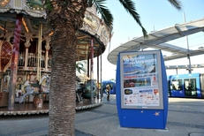 Emplacement d’affichage au  dans la ville de Montpellier par Mediaffiche