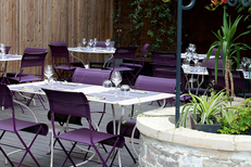Restaurant Les Gourmands Montpellier et sa magnifique terrasse pour les beaux jours sur l’avenue Saint Lazare au centre-ville (® SAAM-fabrice chort)