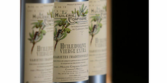 Huile d'olive vierge extra de la boutique Olidoc de  l'Huilerie Confiserie Coopérative oléicole de Clermont l’Hérault (crédits photos : networld-Fabrice Chort)